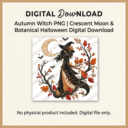 Autumn Witch artwork preview