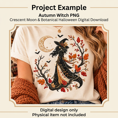 Autumn Witch project example